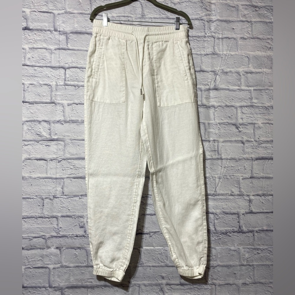 Athleta linen pants type yoger